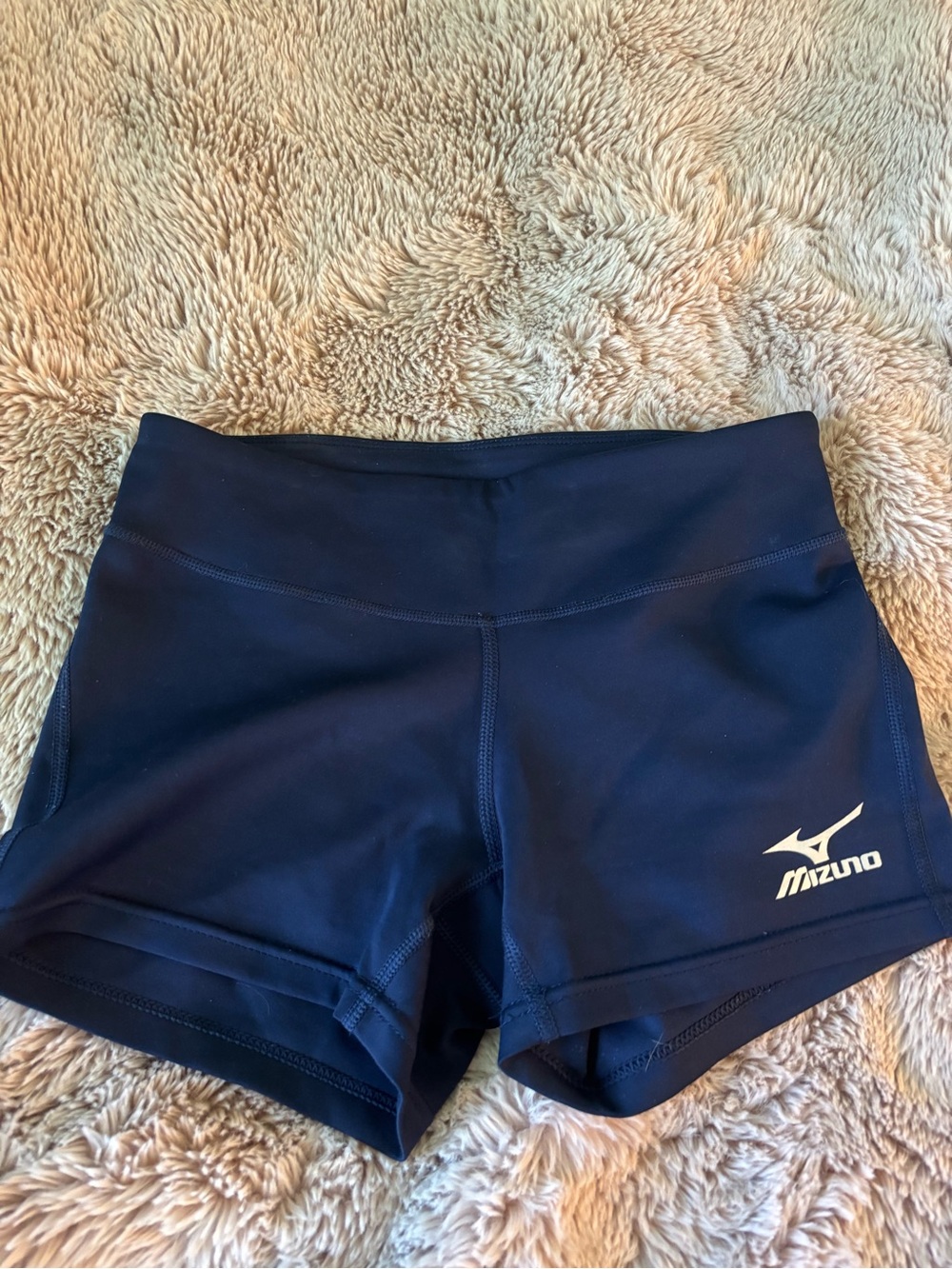 Mizuno Women's Deep Navy Athletic Stretch Shorts